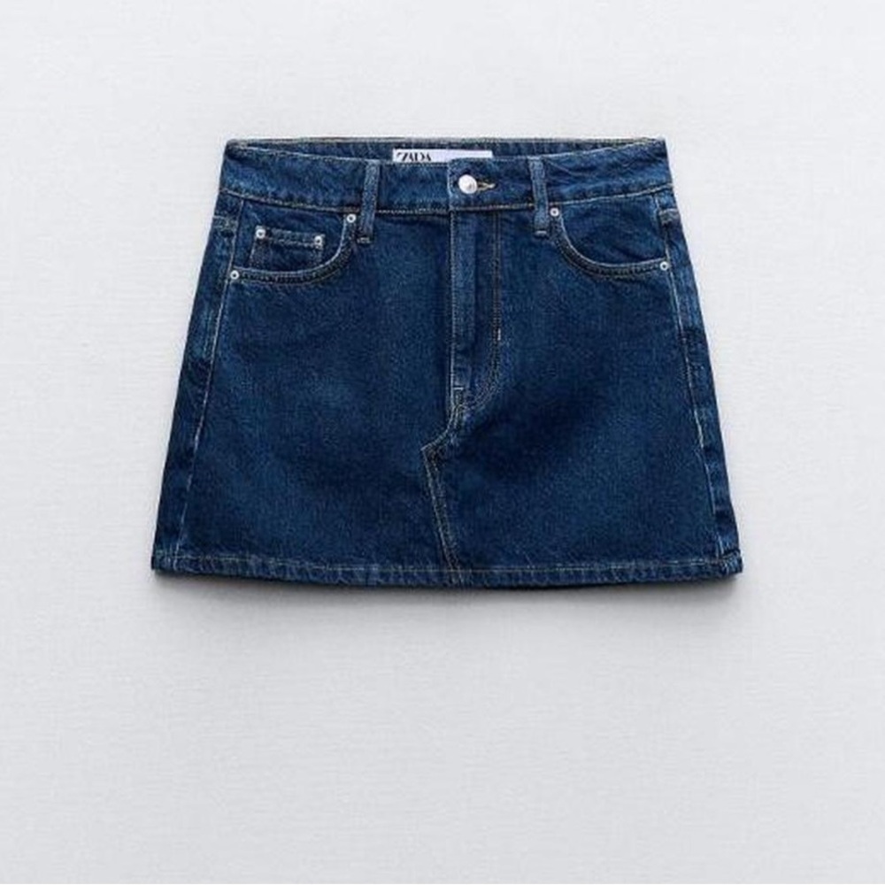 Zara Denim Mini Skirt